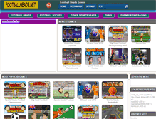 Tablet Screenshot of footballheads.net